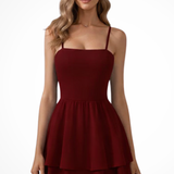 Pūpola | Vestido Mini de Verano con Tirantes para Mujer