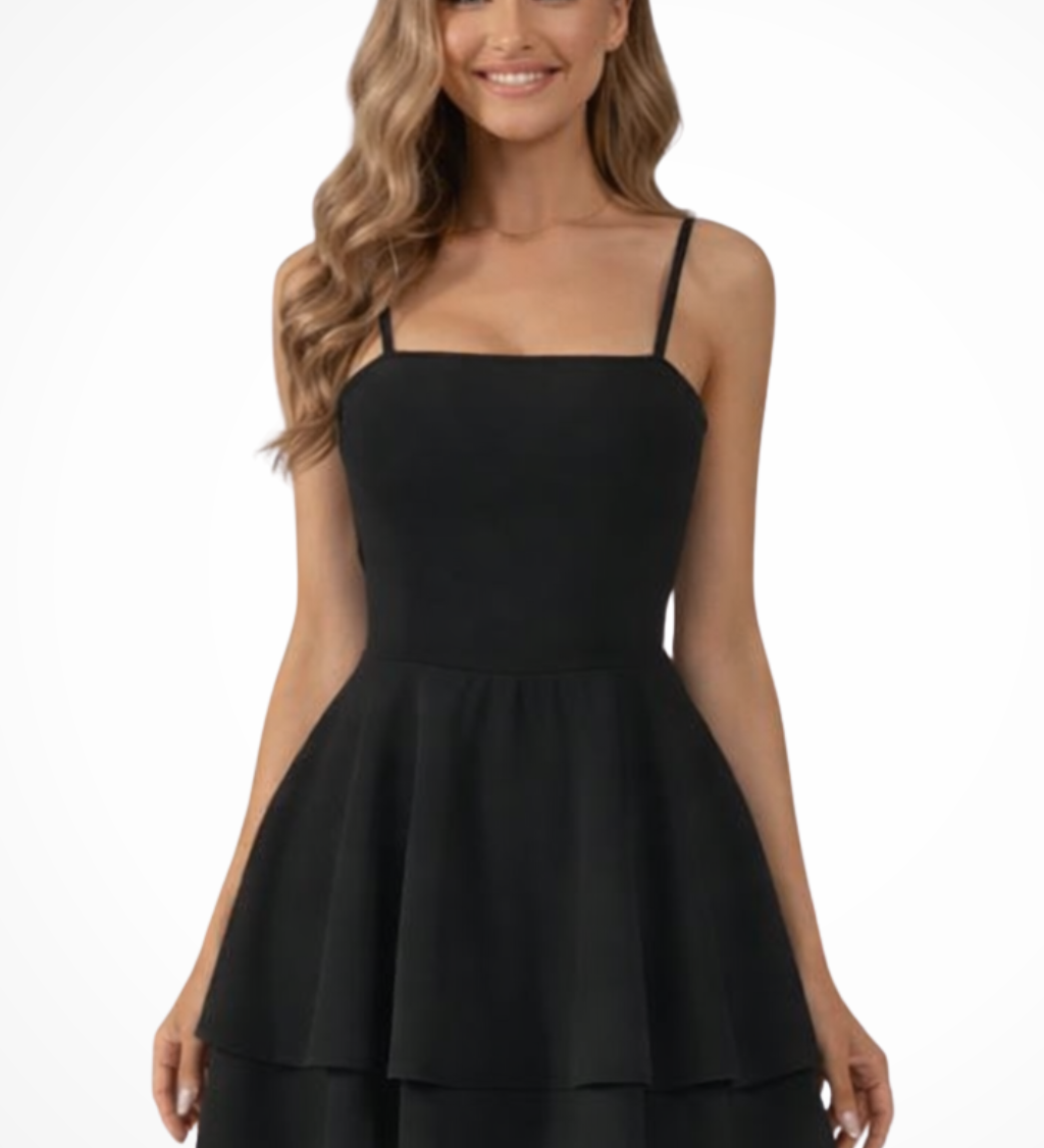 Pūpola | Vestido Mini de Verano con Tirantes para Mujer