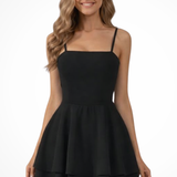 Pūpola | Vestido Mini de Verano con Tirantes para Mujer