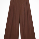 Isadora | Conjunto de Top Sin Mangas con Cinturón y Pantalones Anchos de Lino para Mujer