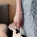 Céline | Pulsera de Perlas Elegante - Diseño Lujoso