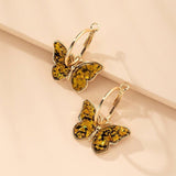Pendientes de mariposa | Pendientes de colores brillantes