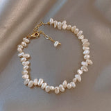 Céline | Pulsera de Perlas Elegante - Diseño Lujoso
