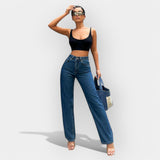 Anaïs | Pantalones cortos de mezclilla de cintura alta