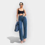 Anaïs | Pantalones cortos de mezclilla de cintura alta