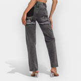 Kira | Jeans de corte holgado
