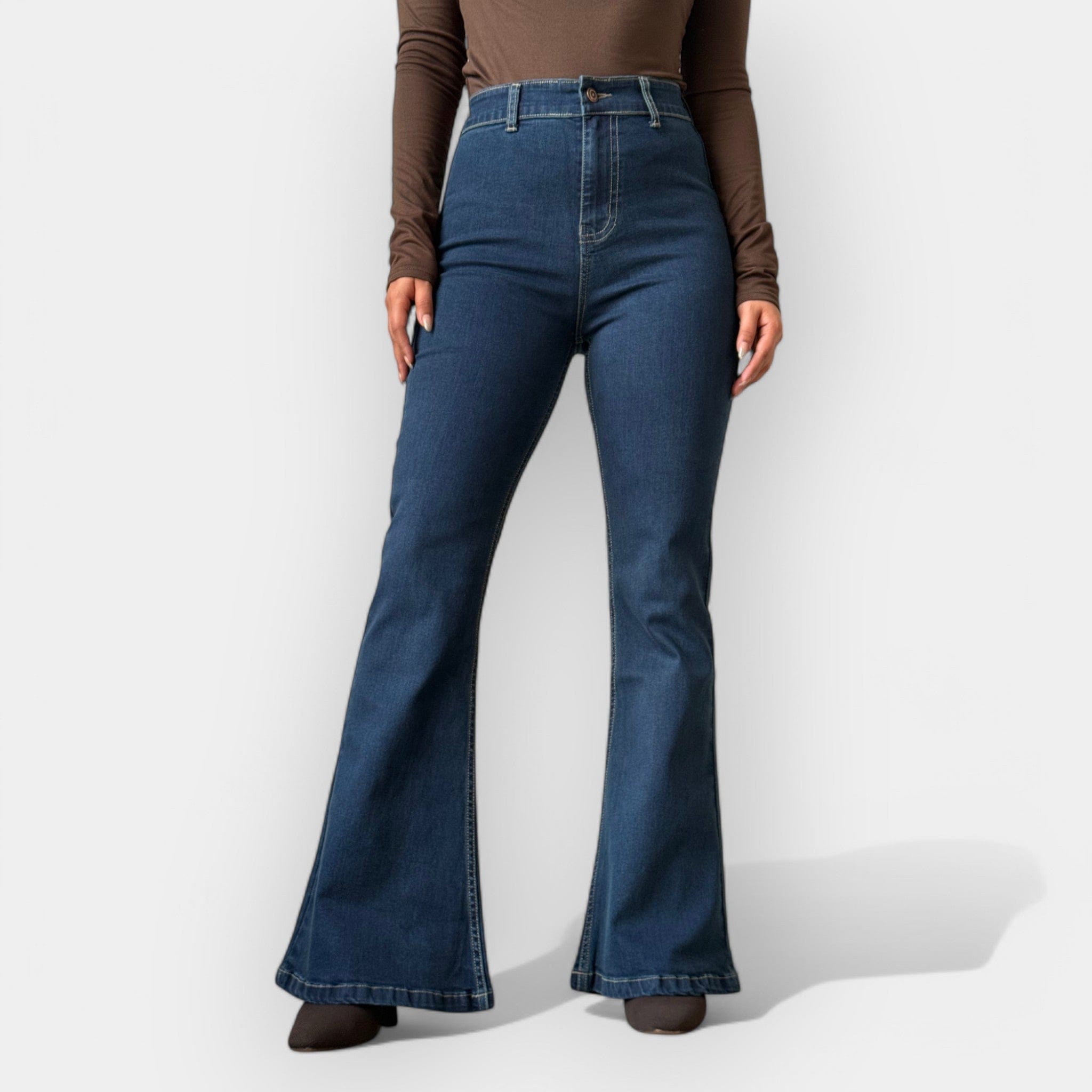 Alessia | Pantalones de cintura alta, anchos