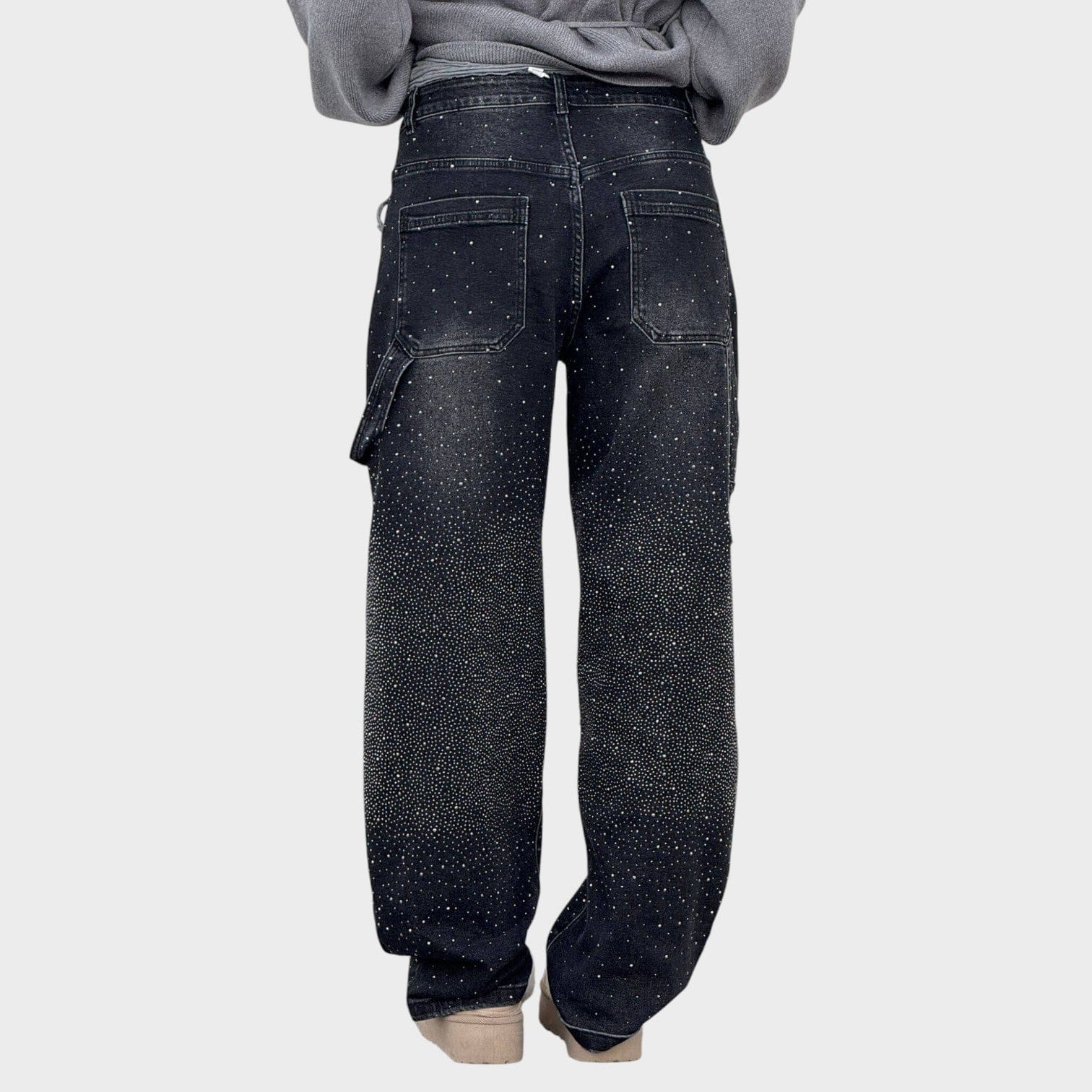 Valerie | Jeans holgados con un sutil brillo