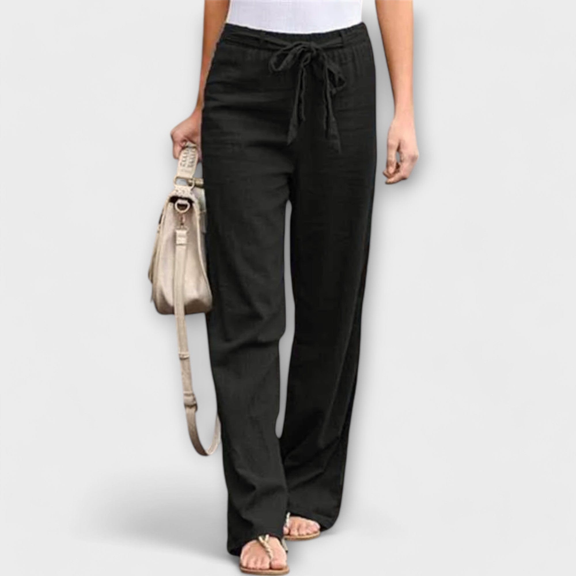 Loreen | Pantalones de Lino Vieglie