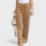 Loreen | Pantalones de Lino Vieglie