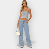 Lina | Jeans de cintura baja