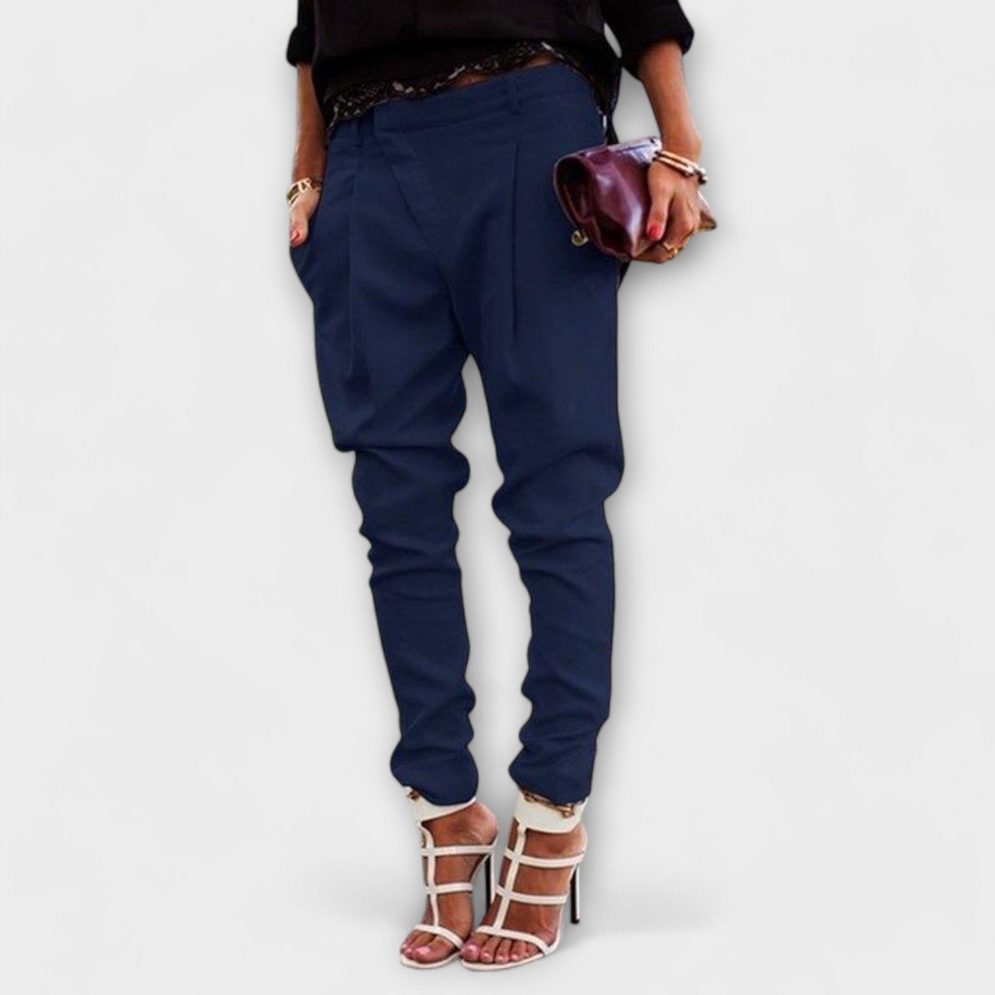 Mira | Pantalones Elegantes de Cintura Alta