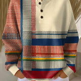 Hanne | Jersey con rayas y bloques de color