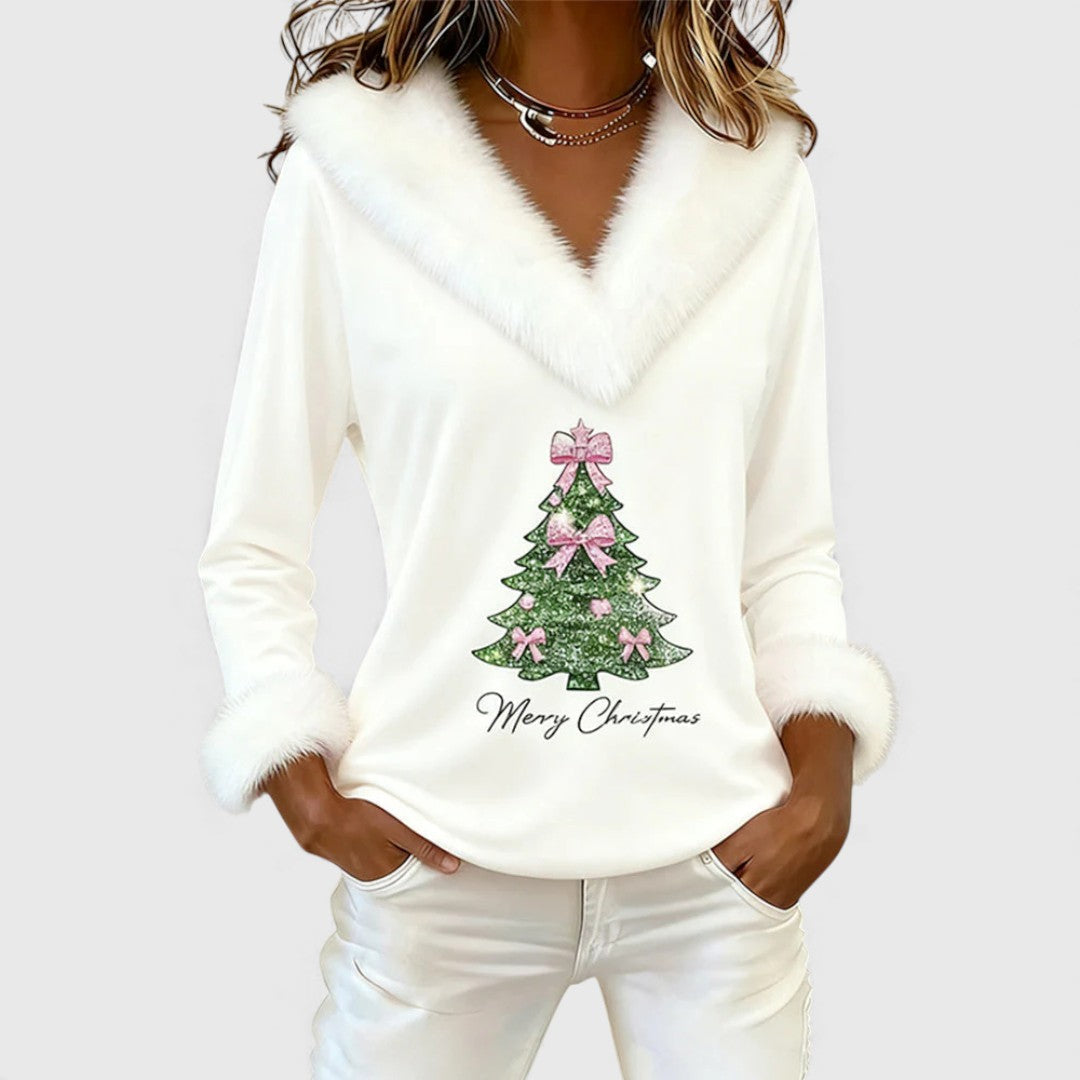 Lucía™ | Suéter navideño acogedor