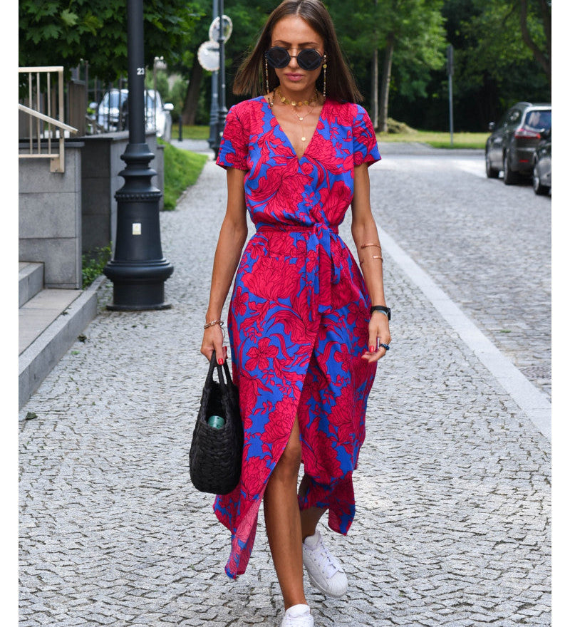 Leanne - Vestido elegante con efecto adelgazante