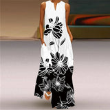 Aurelia™ Vestido de corte en A con diseño floral de mariposas