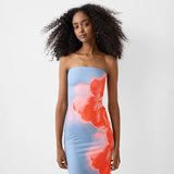 Aurea | Vestido de playa maxi sin mangas para mujer
