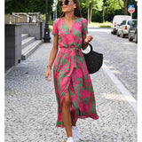 Leanne - Vestido elegante con efecto adelgazante