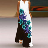 Aurelia™ Vestido de corte en A con diseño floral de mariposas