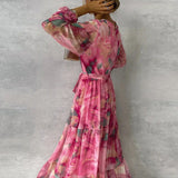 Grace™ - Vestido floral elegante hecho a mano