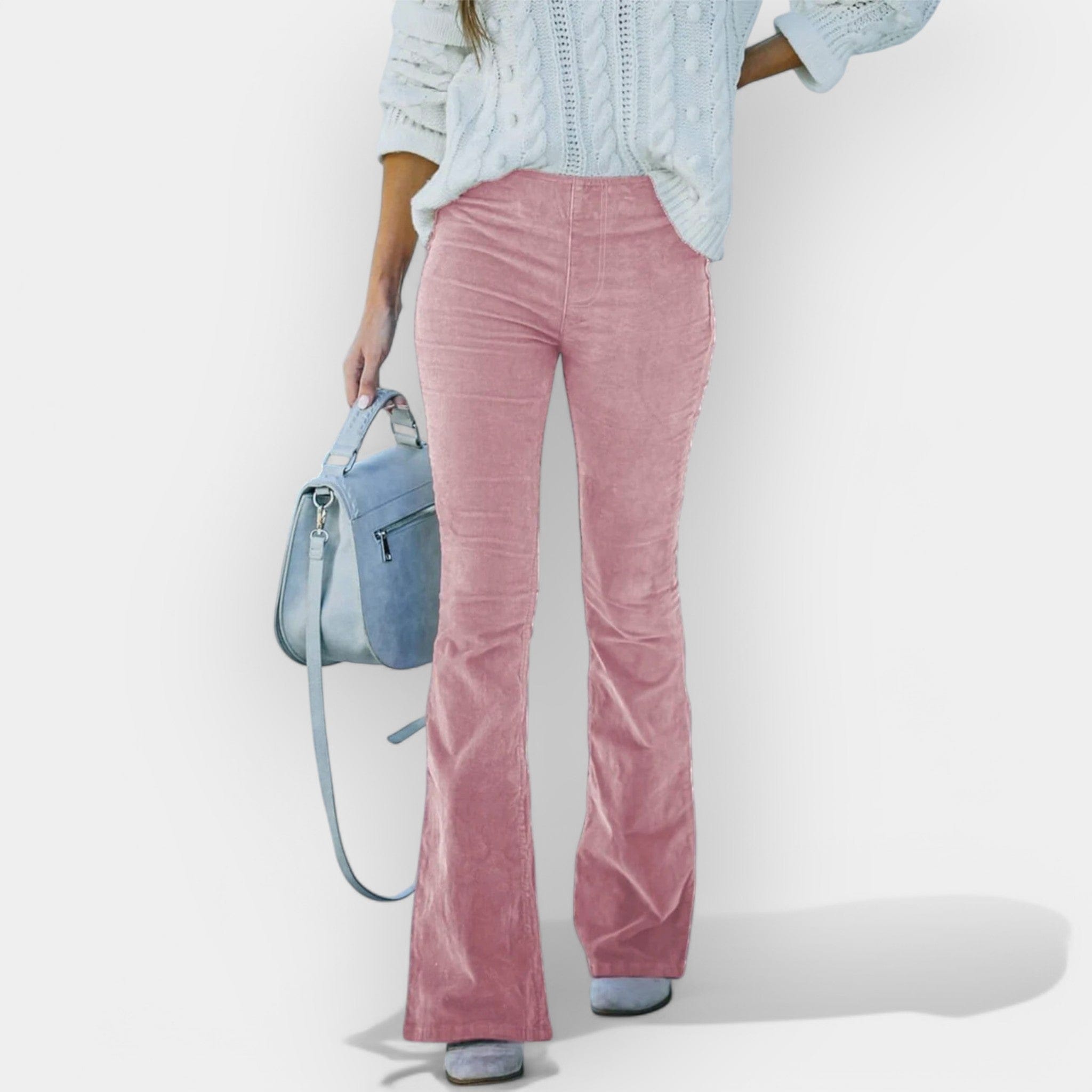 Amélie | Pantalones de mezclilla con cintura alta y campana