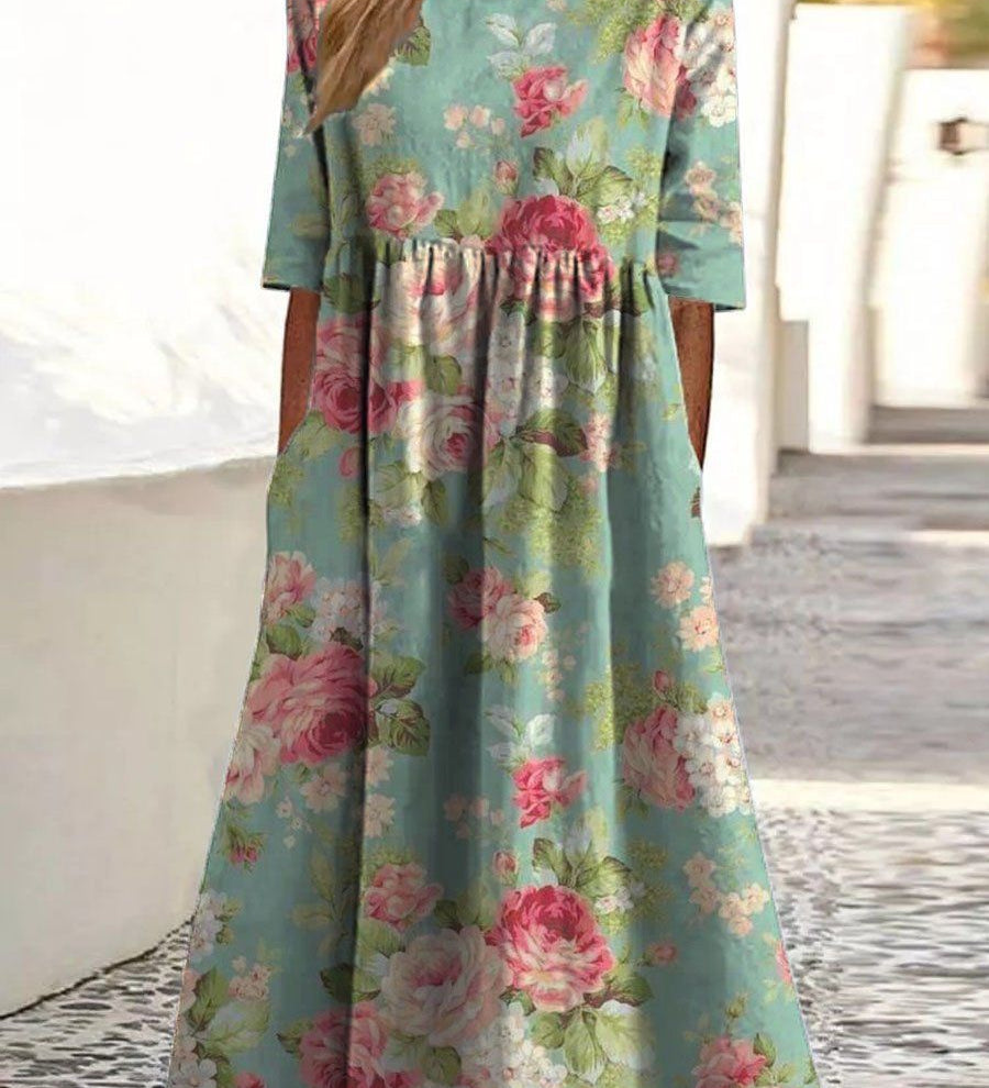 LAARNI™ - Vestido midi casual