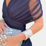 Alondra™ | vestido maxi largo floral con escote en V