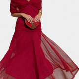 Alondra™ | vestido maxi largo floral con escote en V