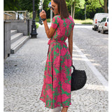 Leanne - Vestido elegante con efecto adelgazante