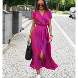 Leanne - Vestido elegante con efecto adelgazante