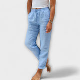 Stacy | Pantalones cortos de lino ligeros
