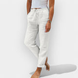 Diana | Pantalones de lino de verano cómodos