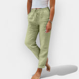 Diana | Pantalones de lino de verano cómodos