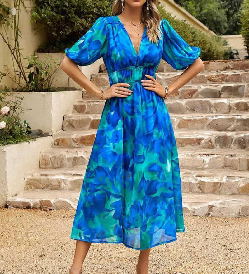 Danielle | Vestido midi intemporal de lujo (casi agotado)