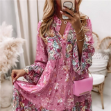 Ashley™ - Vestido boho estampado