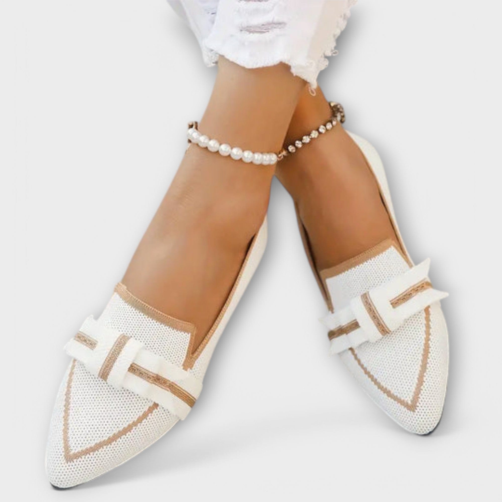 Malle | Zapatos planos para mujer con detalles de nudos