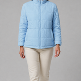 Chaqueta Acolchada con Cremallera para Mujer