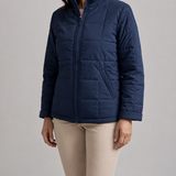 Chaqueta Acolchada con Cremallera para Mujer