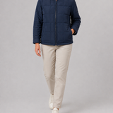 Chaqueta Acolchada con Cremallera para Mujer