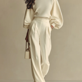 Selena | Conjunto elegante con pantalones anchos
