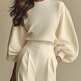 Selena | Conjunto elegante con pantalones anchos