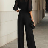 Clarisa | conjunto con pantalones amplios