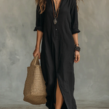 WILLOW | Vestido maxi relajado con corte favorecedor para looks versátiles del día a día