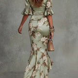 Kassy™ Vestido maxi elegante
