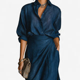 Maxivestido oceánico Tina™
