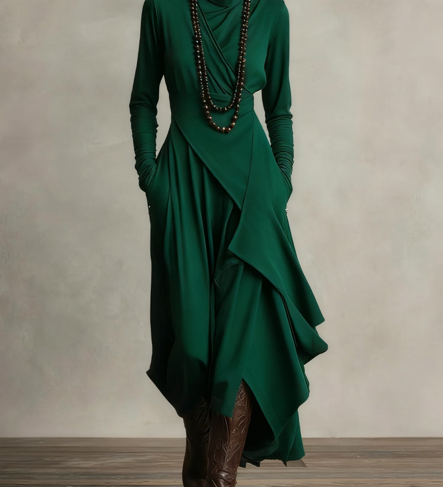 Keirae | Elegante vestido maxi largo