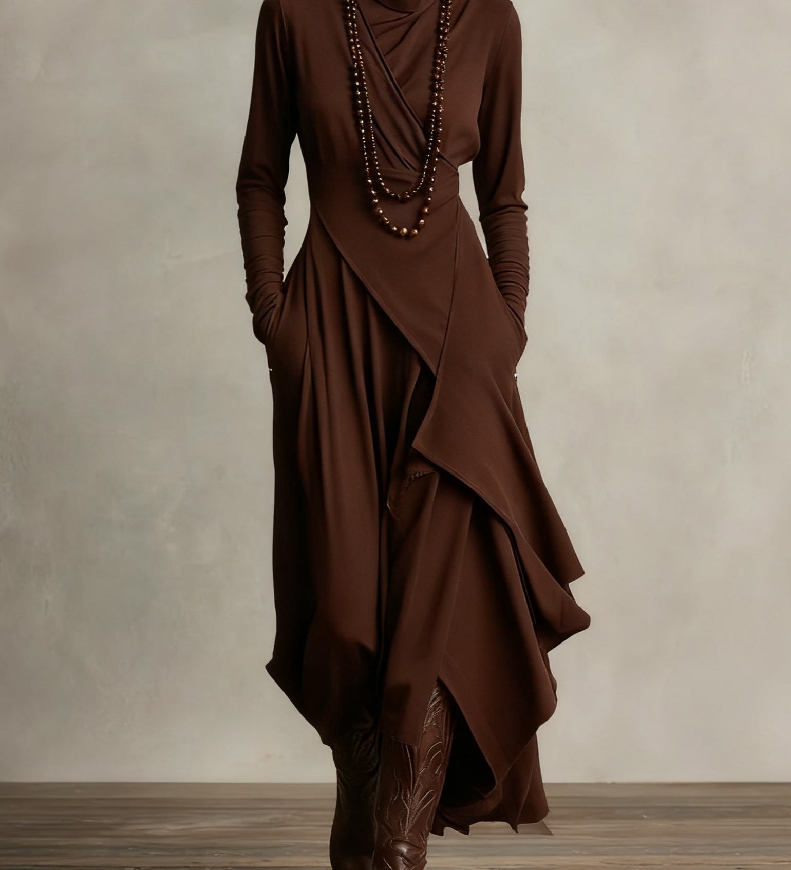 Keirae | Elegante vestido maxi largo