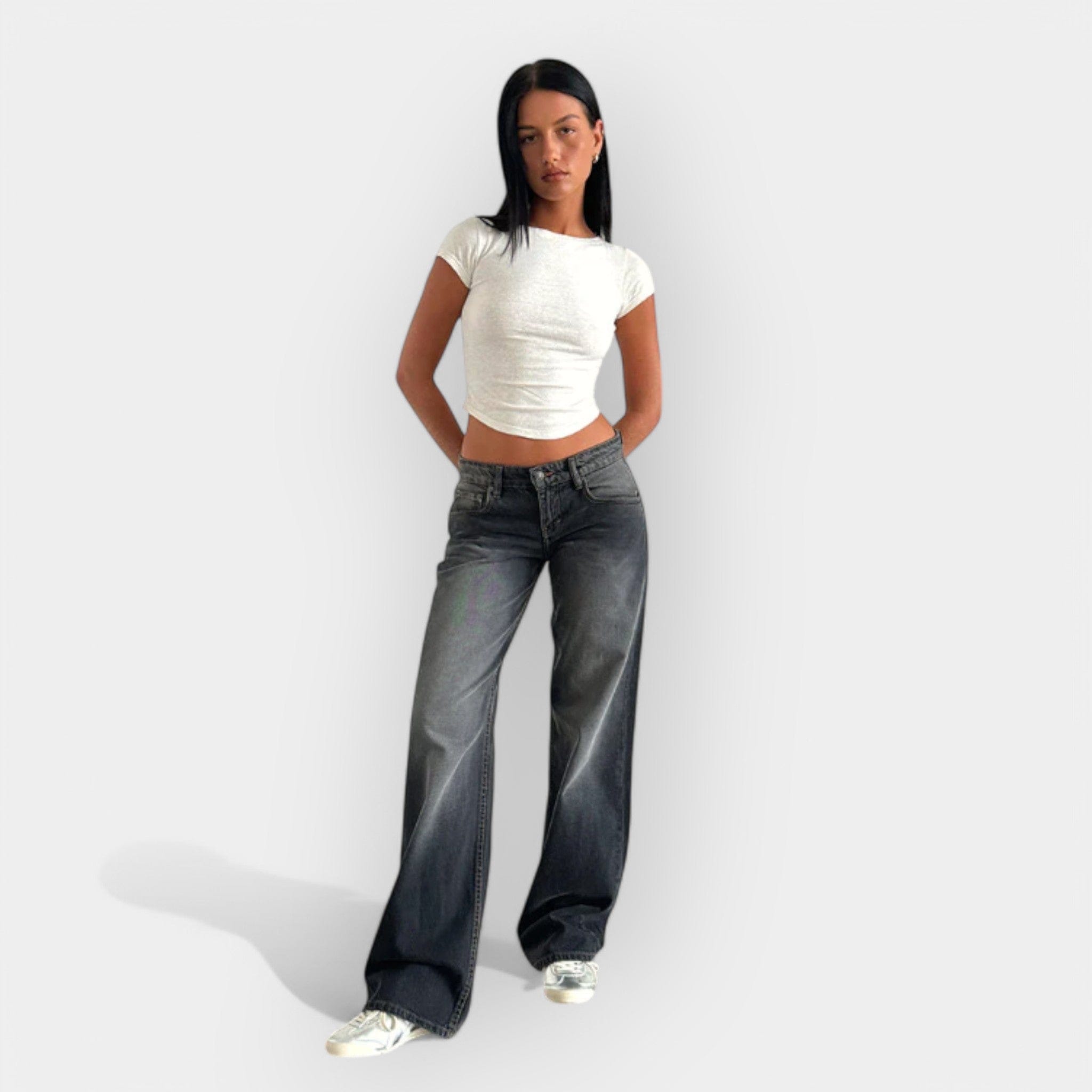 Lina | Jeans de cintura baja