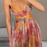 Valerie™ - Vestido maxi floral elegante