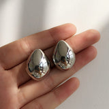 Elika | Pendientes de metal en forma de gota